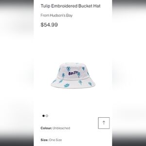 Obey embroidered bucket hat
